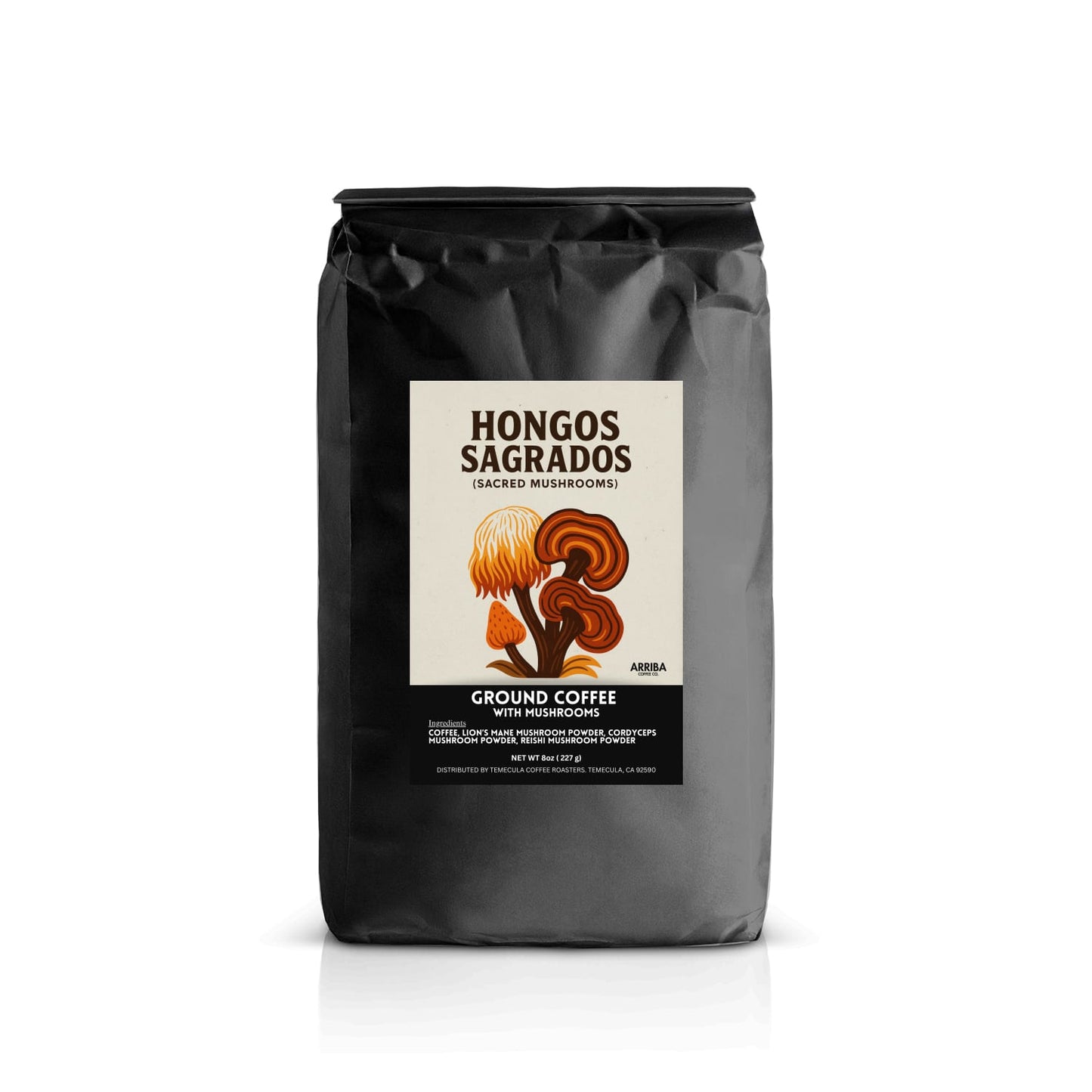 Coffee with Mushrooms Medium Roast